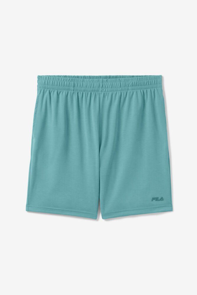 Fila Shorts Intan Performance Mens Turquoise - India LUE-906183